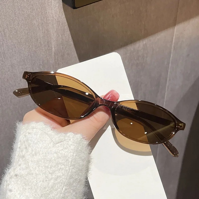 Yeni Retro Küçük Oval Güneş Gö - Sunglasses Cat Eye incelemesi ve fiyatı
