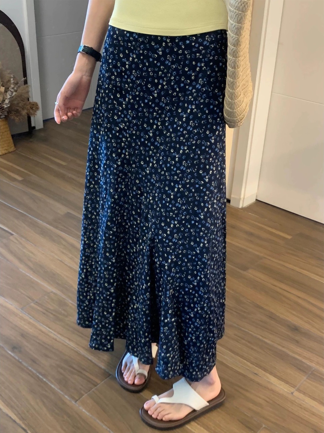 Artı Boyutu Çiçek Baskı A-Line - Midi Skirt Floral incelemesi ve fiyatı
