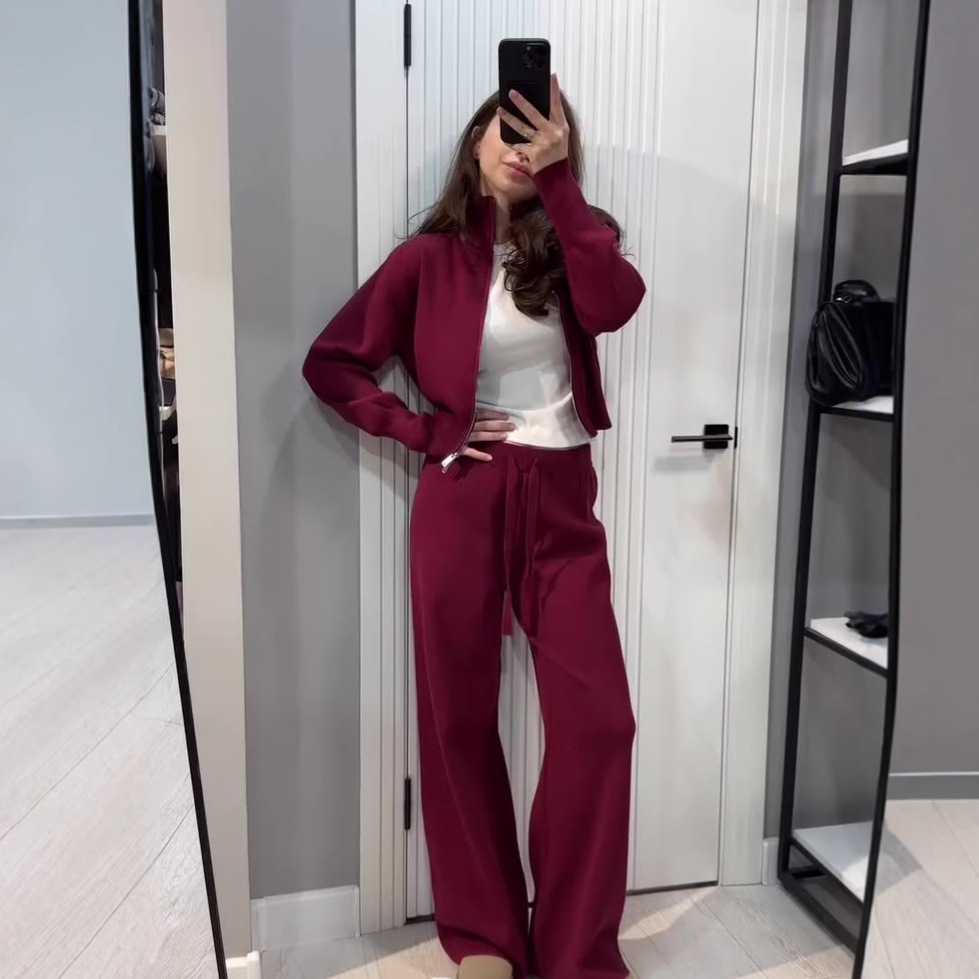 Kadın Eşleşen Setleri Örme Rah - Linen Pant Wide incelemesi ve fiyatı