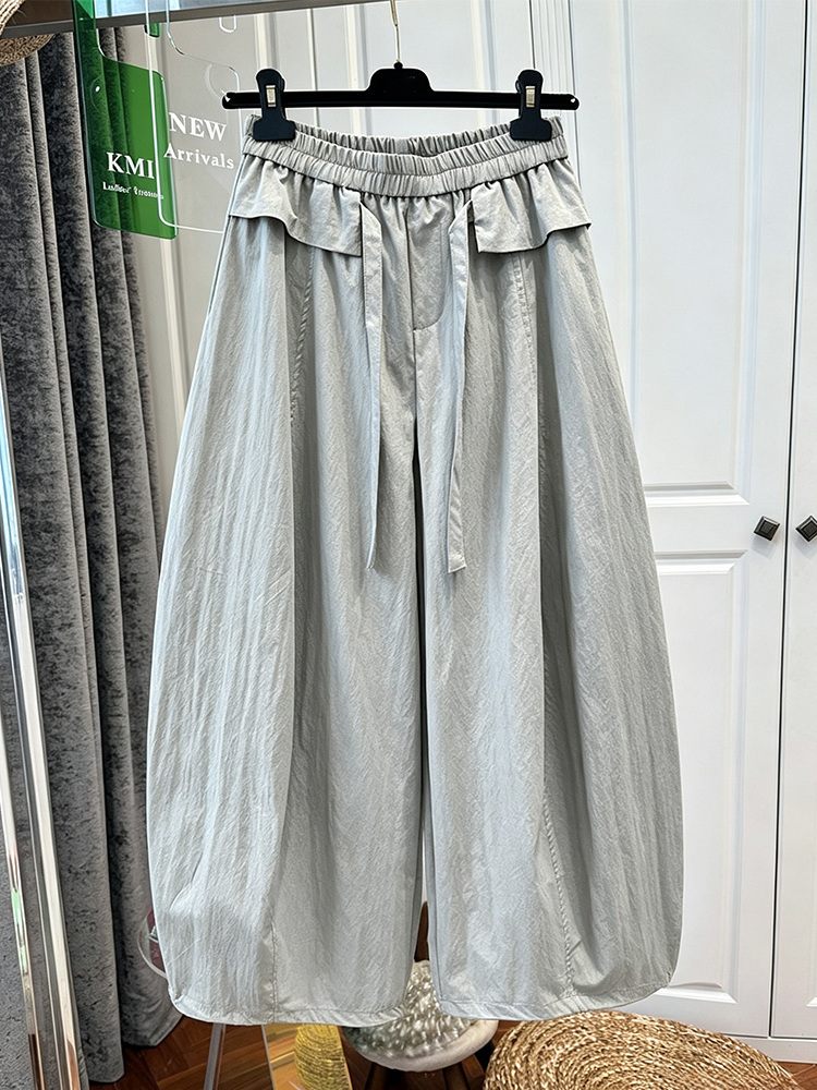 Retro Japon Tarzı Fırfırlı Det - Linen Pant Wide incelemesi ve fiyatı