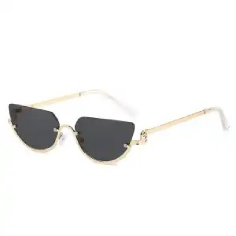 Kadınlar için Moda Metal Yarım - Sunglasses Cat Eye incelemesi ve fiyatı