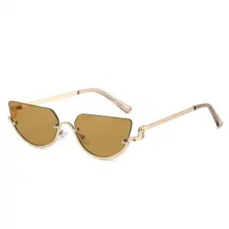 Kadınlar için Moda Metal Yarım - Sunglasses Cat Eye incelemesi ve fiyatı