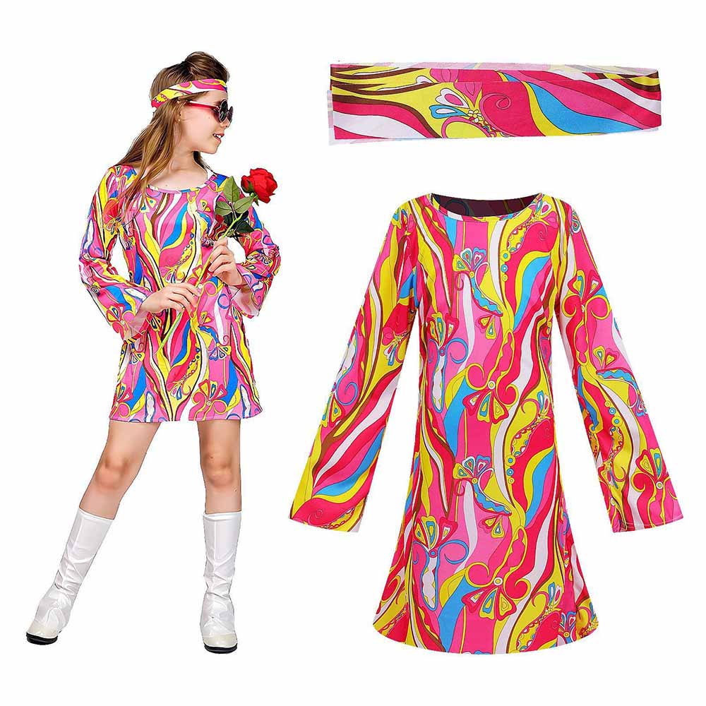 Retro 70'ler Hippi Elbisesi ve - Romper Floral Print incelemesi ve fiyatı